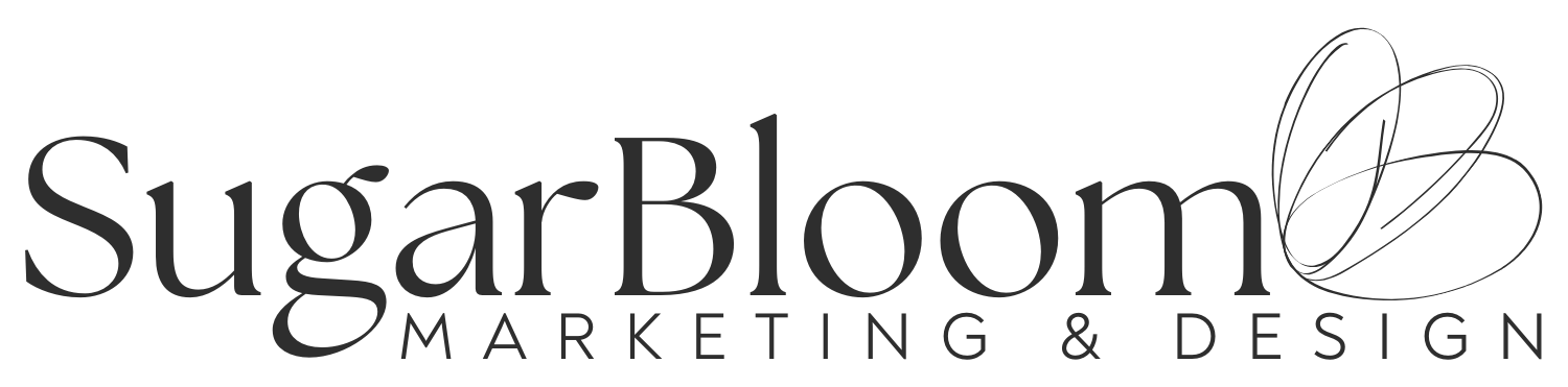 SugarBloom Marketing & Design Logo